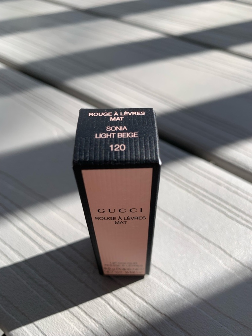 Gucci Matte Lipstick - Sonia Light Beige (120) - Picture 2 of 4